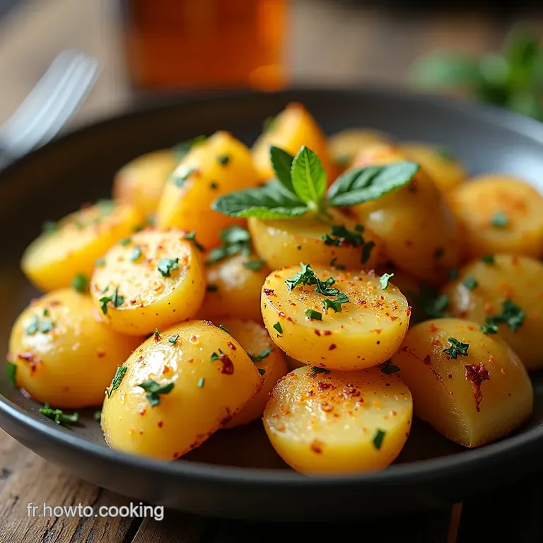 Patates Douces R&ocirc;ties au Sirop d&Eacute;rable et Romarin