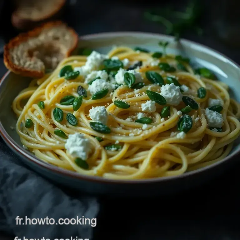 P&acirc;tes &Agrave; La Ricotta Et &Eacute;pinards : D&eacute;lice V&eacute;g&eacute;tal &Agrave; La Fran&ccedil;aise presentation