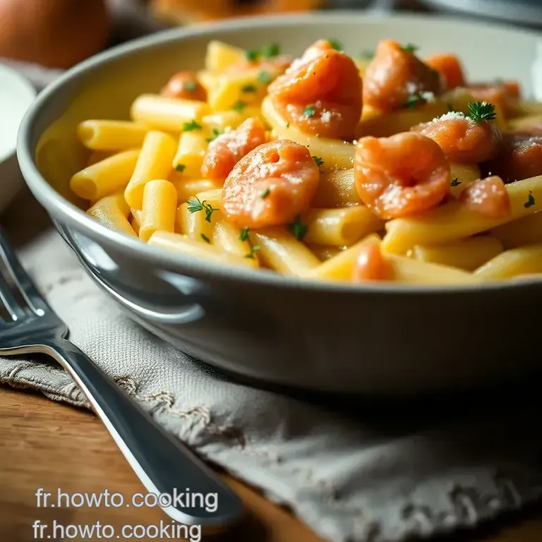 P&acirc;tes Au Saumon Cr&eacute;meux &Agrave; L&rsquo;aneth presentation