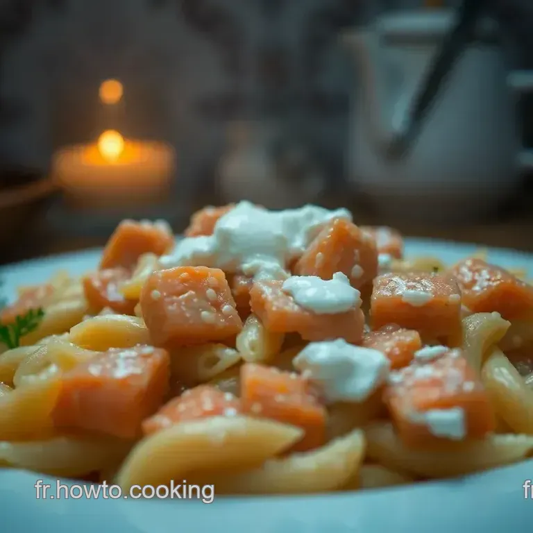 Pâtes au Saumon Crémeux à l’Aneth