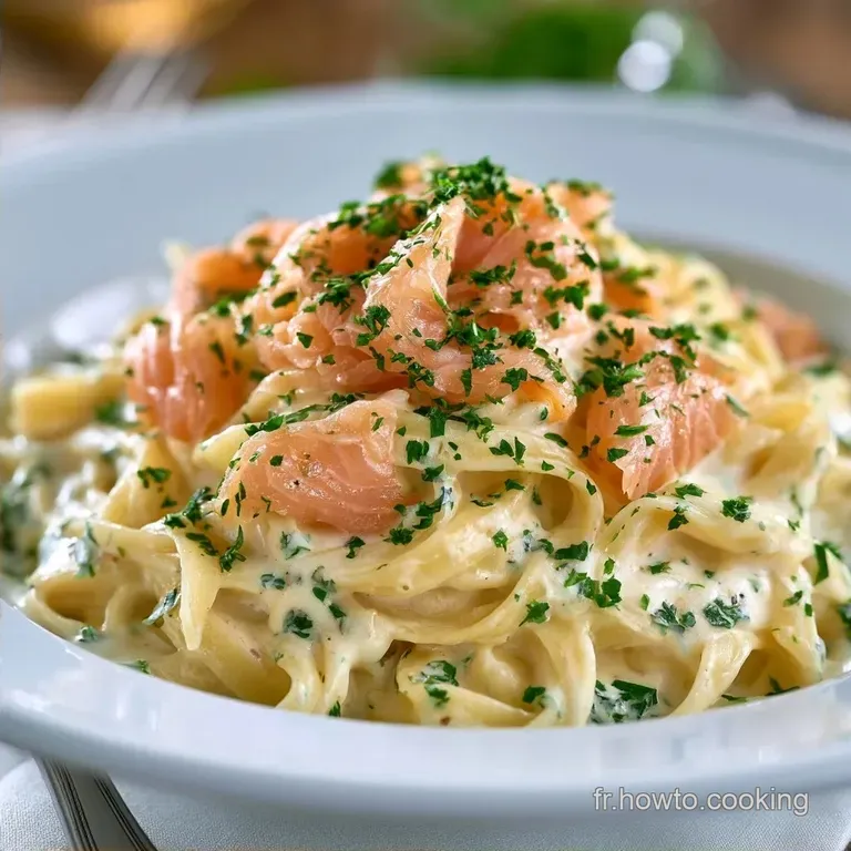 P&acirc;tes au Saumon Fum&eacute; Cr&eacute;meuses