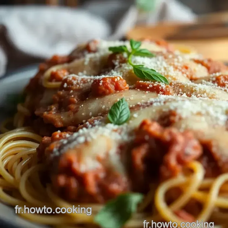 P&acirc;tes Bolognaise: La Classique Simplifi&eacute;e presentation