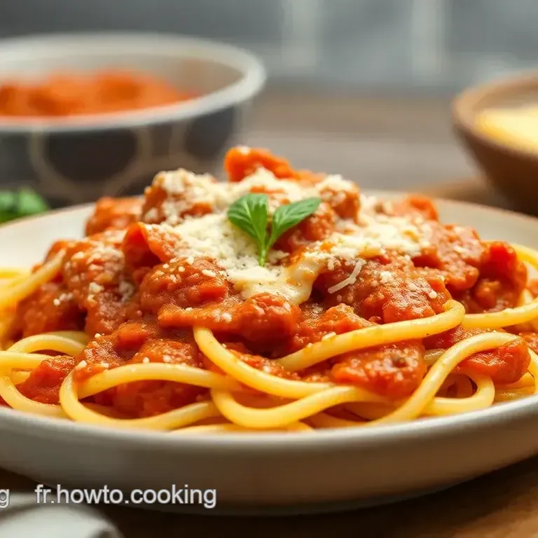 Pâtes Bolognaise: La Classique Simplifiée
