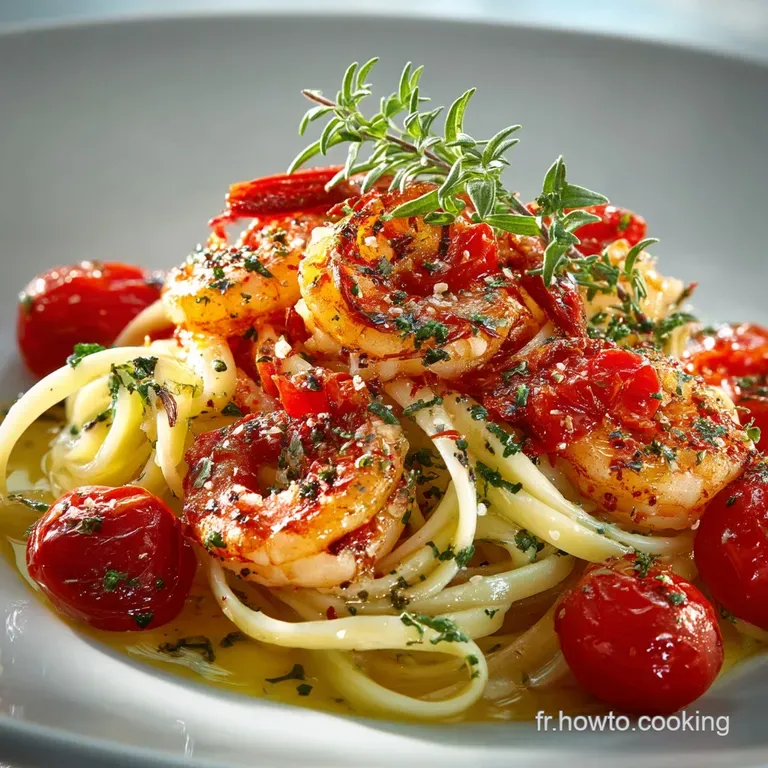 P&acirc;tes aux Crevettes et Sauce Tomates : Le Secret de l&Eacute;mulsion