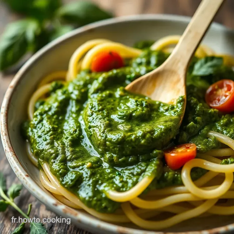Pesto Genovese Authentique presentation
