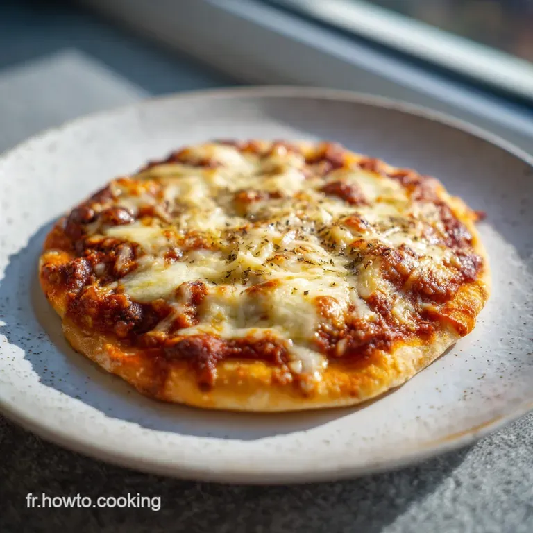 A perfectly sliced wedge of homemade pizza, golden crust and colorful toppings, artfully arranged on a white plate with a ...