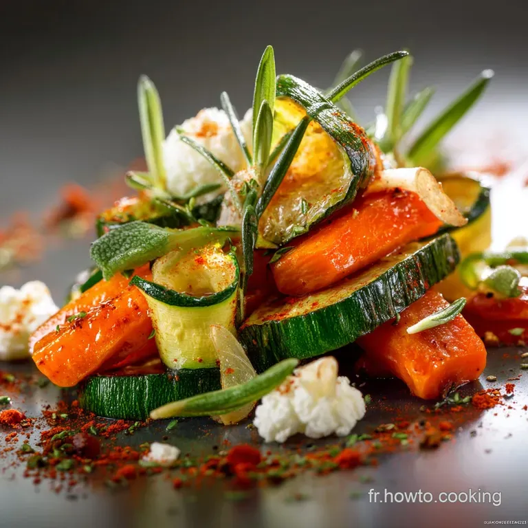 Soleil en Poêle Poêlée de Carottes et Courgettes au Curry Doux