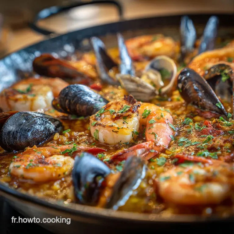 Pole Espagnole aux Fruits de Mer : La Recette Maison de Paella Imp&eacute;riale