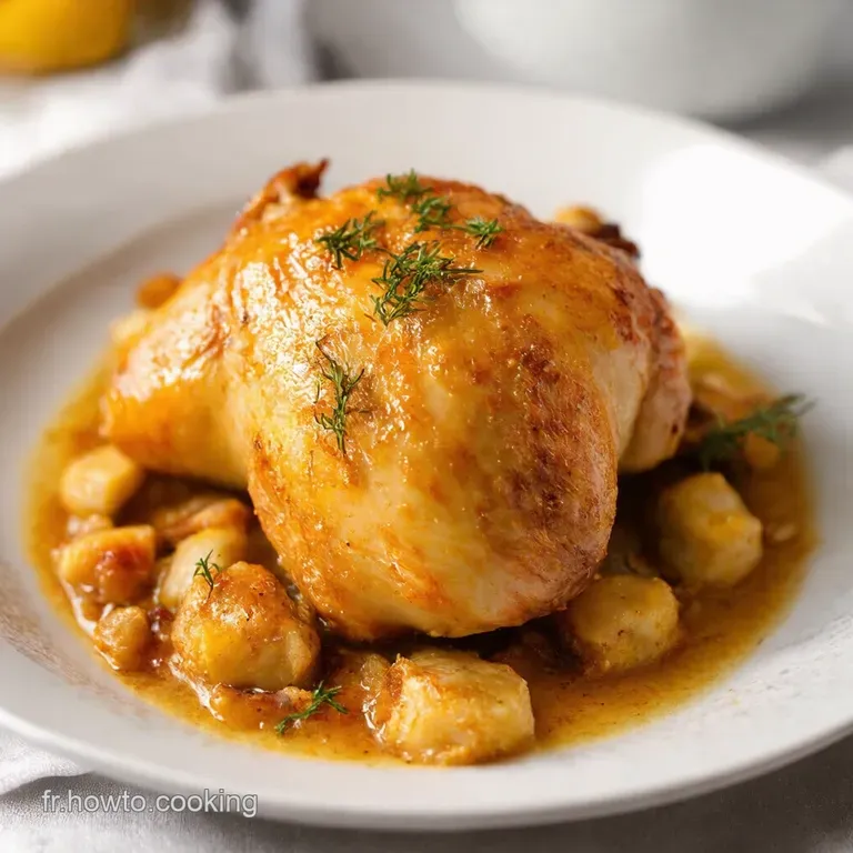 Poulet à la Grecque Un Voyage Culinaire Sans Billet dAvion