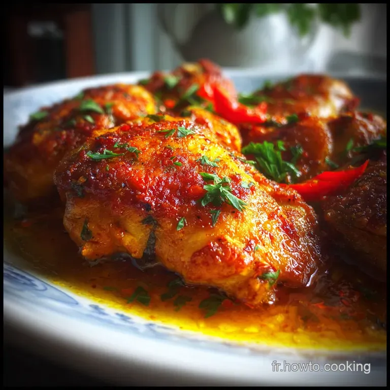Poulet au Paprika Classique et Cr&eacute;meux