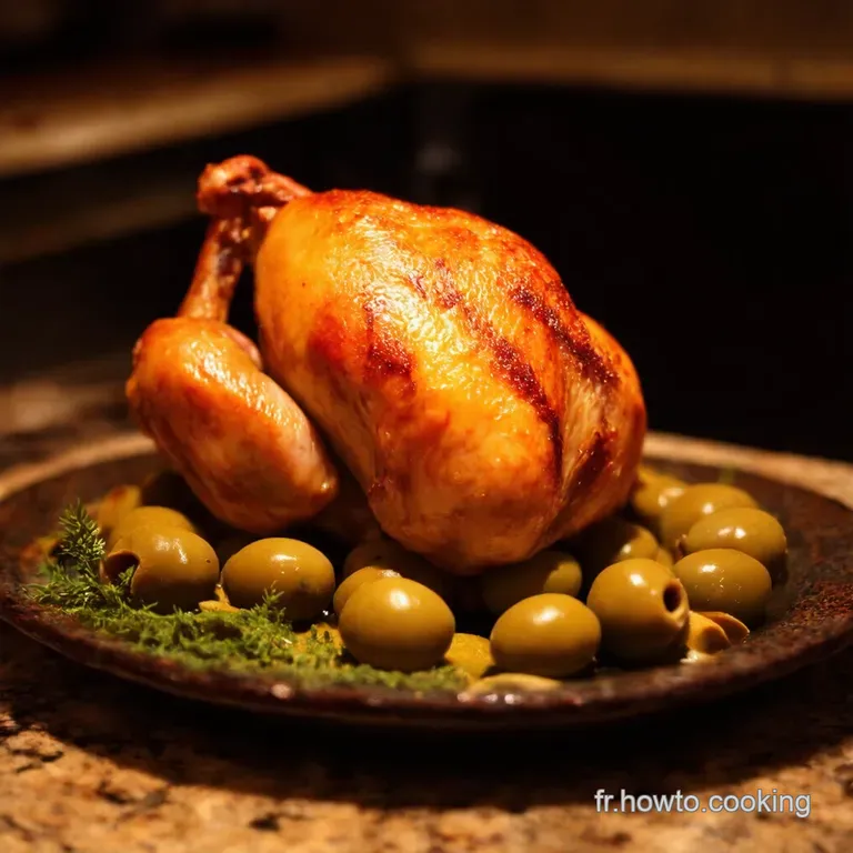 Poulet Aux Olives Un Classique R&eacute;invent&eacute; presentation