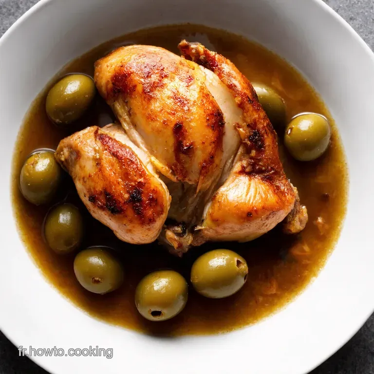 Poulet aux Olives Un Classique Revisitée