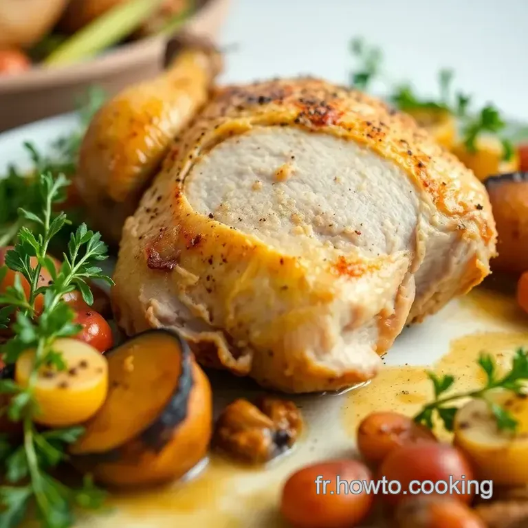 Poulet Basquaise presentation