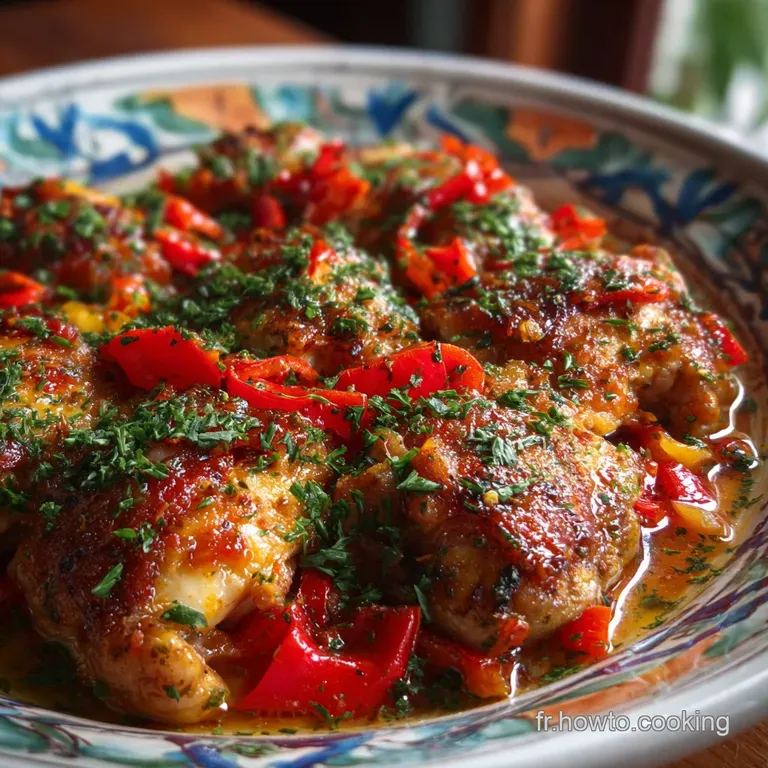 Poulet Basquaise: Saveurs du Sud-Ouest