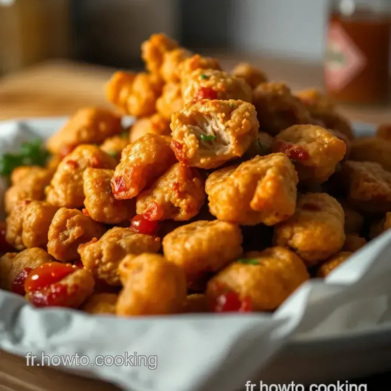 Poulet Frit Croustillant &Agrave; La Maison presentation