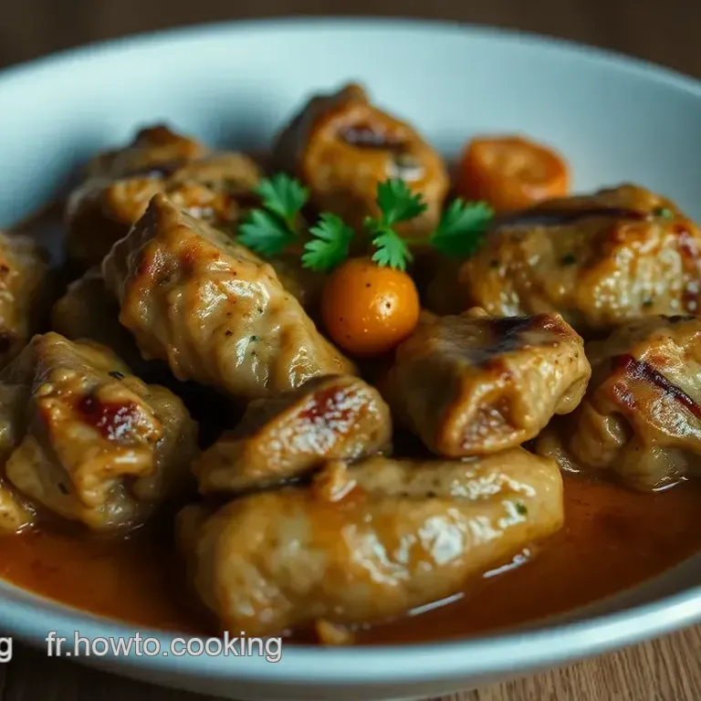 Poulet Saut&eacute; au Beurre de Cacahu&egrave;te