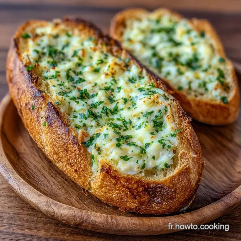 Tranches de pain croustillant et blondes dispos&eacute;es sur une planche en bois, avec un c&oelig;ur de fromage cr&eacute;meux et onctueux.