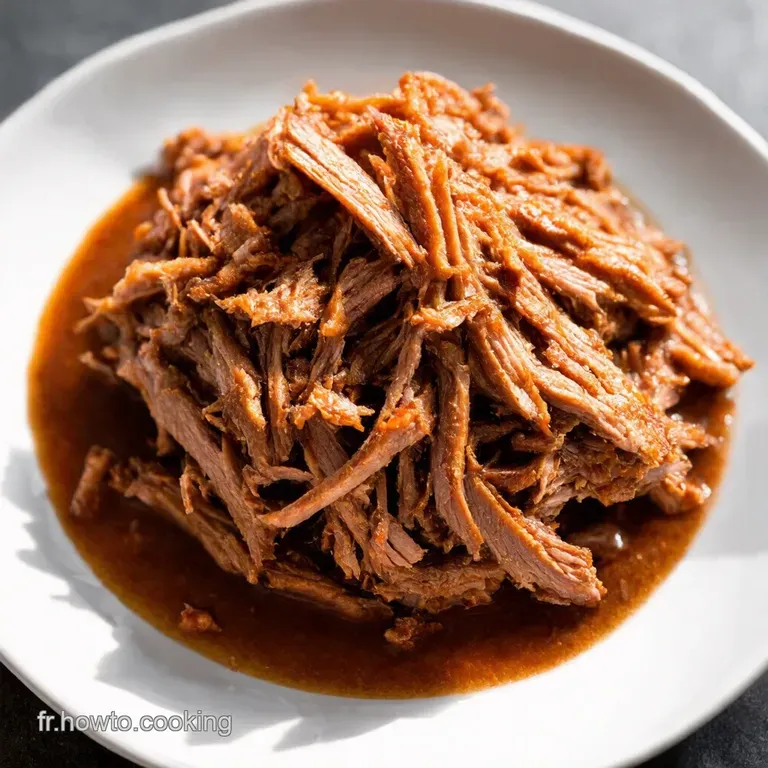 Pulled Pork à la Française Saveurs Douces et Épicées