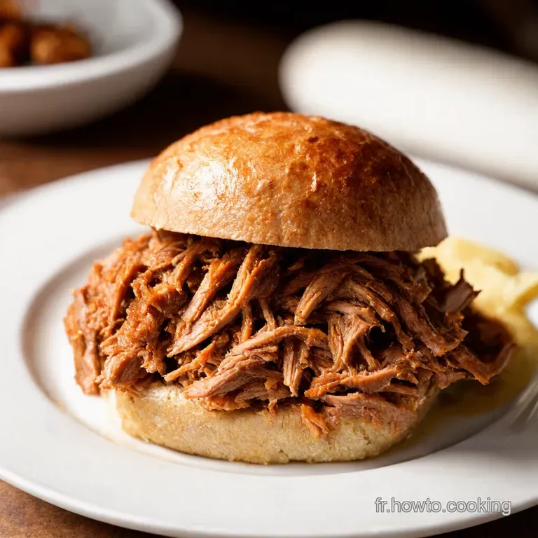 Pulled Pork à la Française Tendre Savoureux et Facile