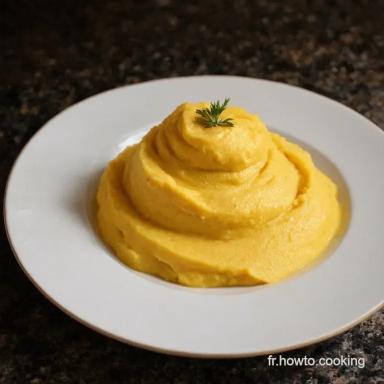 Pur&eacute;e De Panais Velout&eacute;e &Agrave; La Noix De Muscade presentation