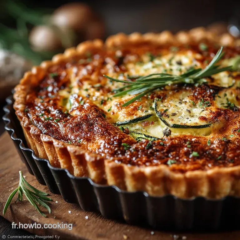 La Quiche Fondante aux Courgettes Recette Facile et Maison