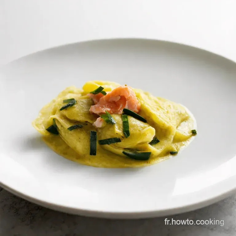 Ravioles Courgette Saumon La Recette Légère Facile Ravioles Fraîches CourgetteSaumon Fumé