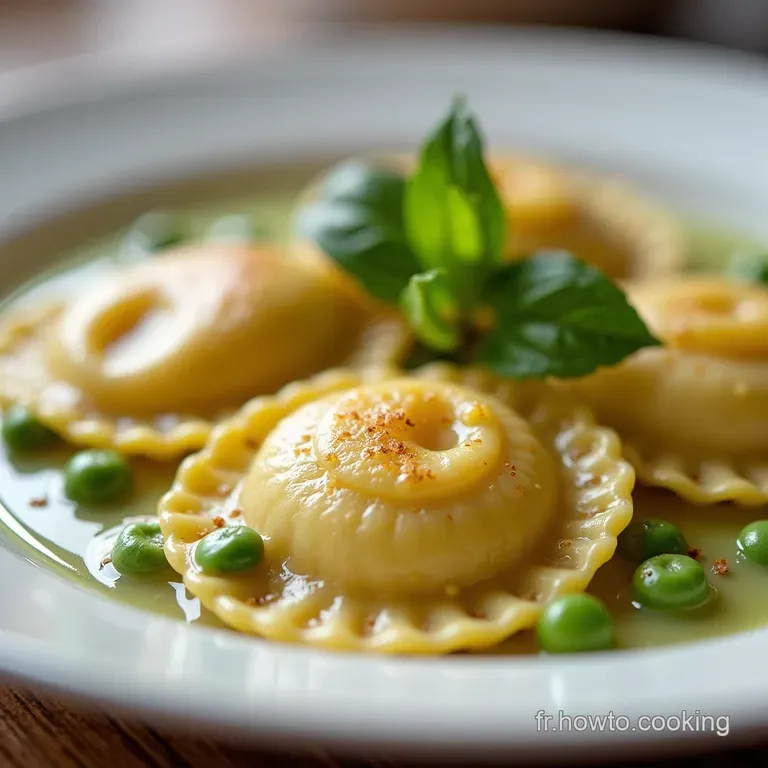 Ravioles Printanières Vapeur aux Fines Herbes Cuisine Saine
