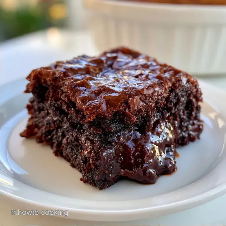 Recette Brownie Inratable au Chocolat Noir