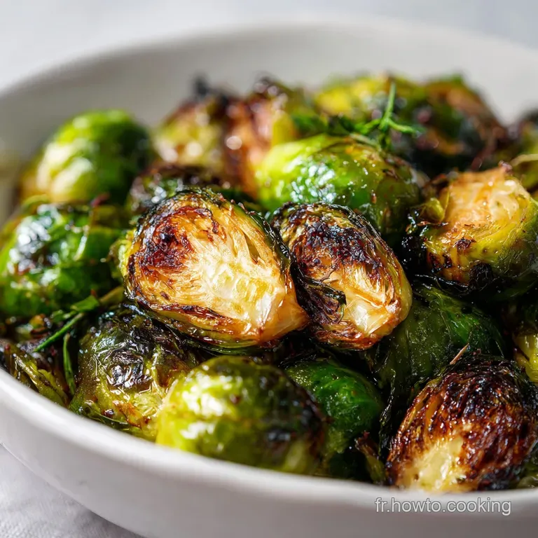 Choux Bruxelles Recette: Caram&eacute;lis&eacute;s et Fondants
