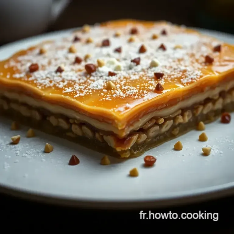 Recette De Baklava : Un D&eacute;lice Feuillet&eacute; Rempli De Noix presentation