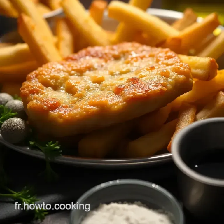 Recette De Fish and Chips &ldquo;&Agrave; La Britannique&rdquo; presentation