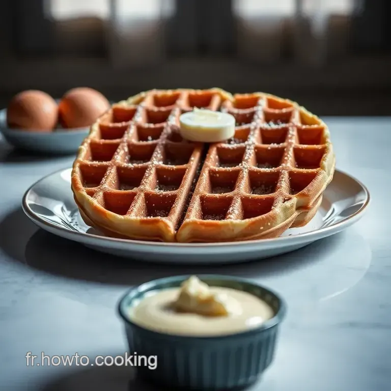 Recette De Gaufres Parfaites presentation