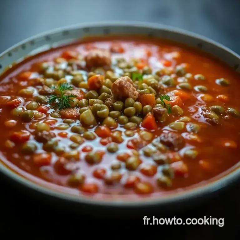 Recette De Harira Marocaine Traditionnelle presentation