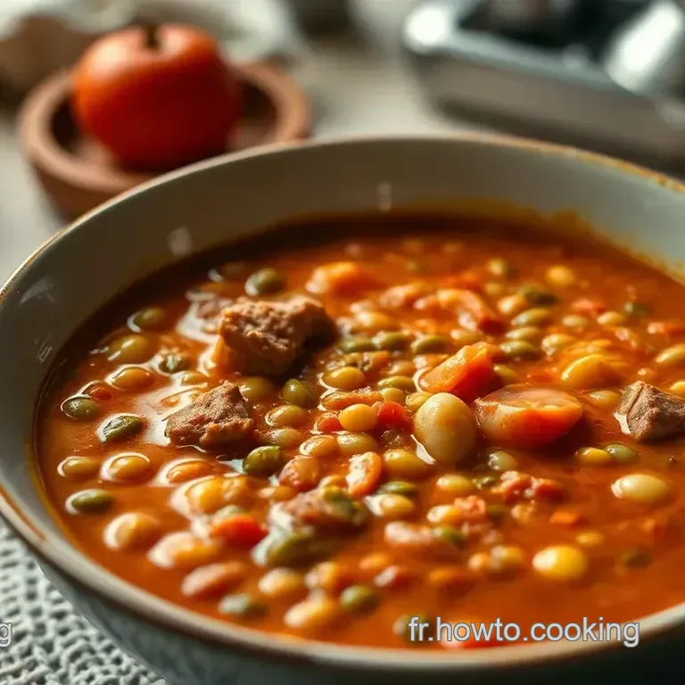 Recette de Harira marocaine traditionnelle