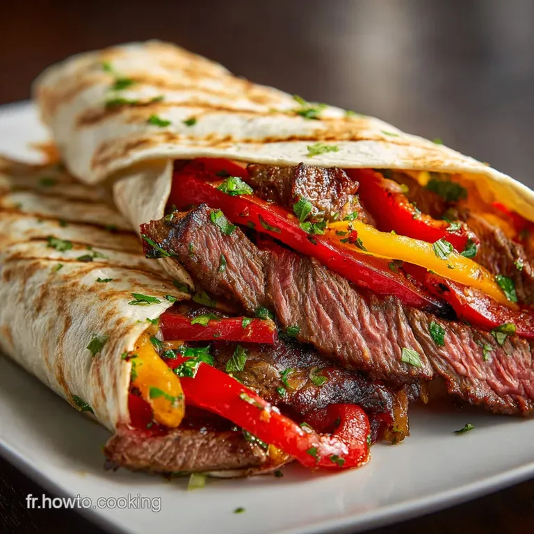 Recette Fajitas Boeuf Facile et Rapide