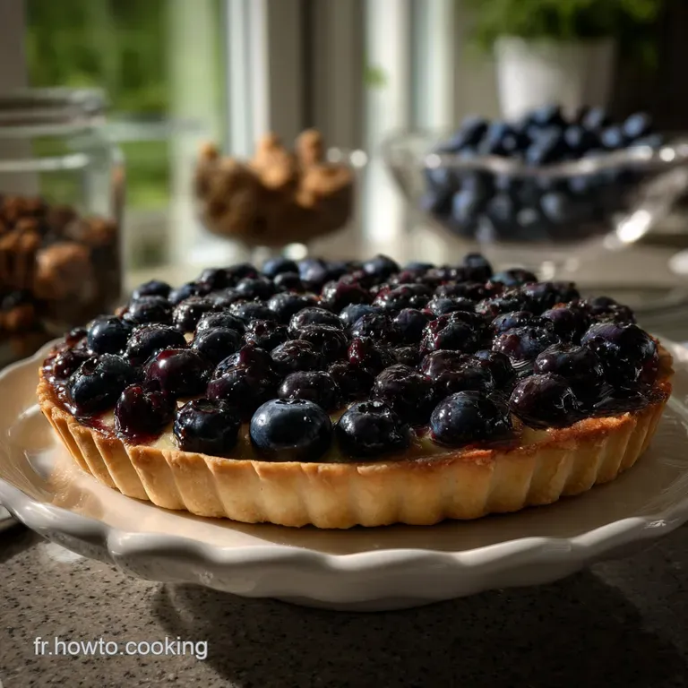 Recette de myrtilles : Cake aux Myrtilles