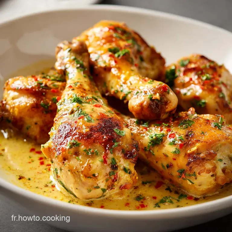 Recette Pilon de Poulet en Sauce
