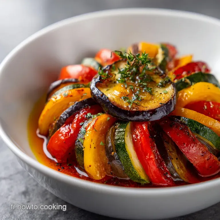 Recette Ratatouille Maison Traditionnelle au Confit
