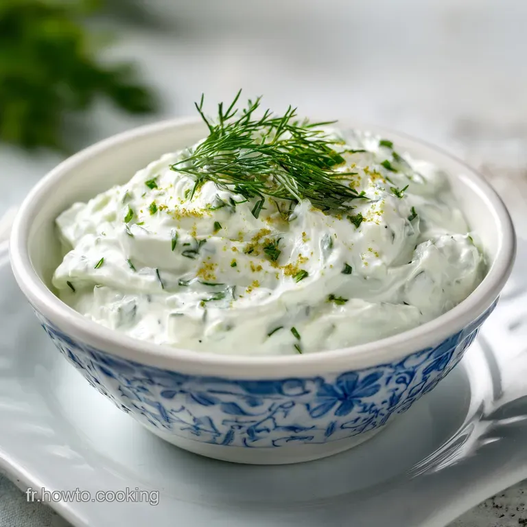 Le V&eacute;ritable Tzatziki Grec Maison
