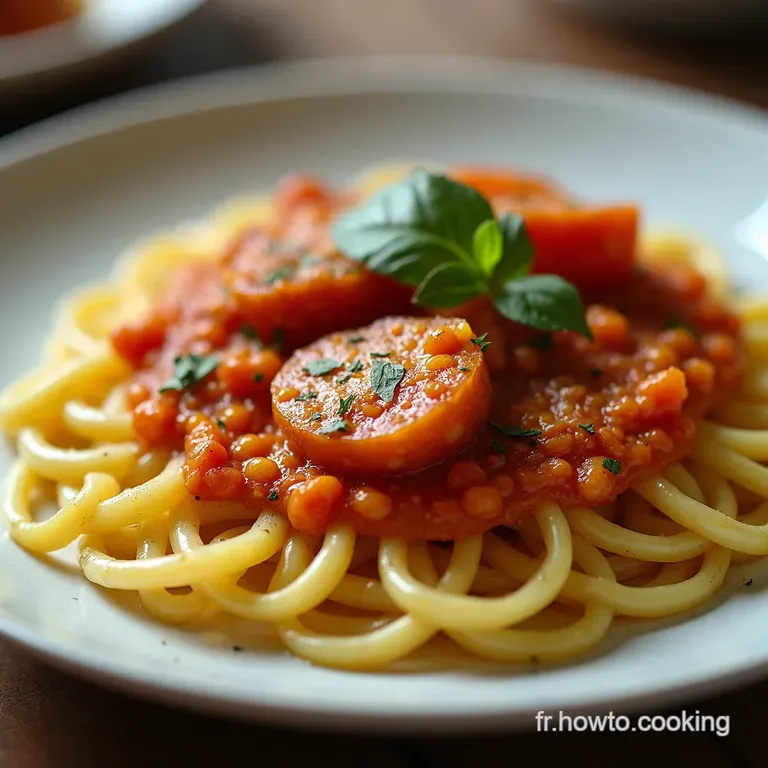 Rechta Algérienne Pâtes Maison en Sauce Parfumée