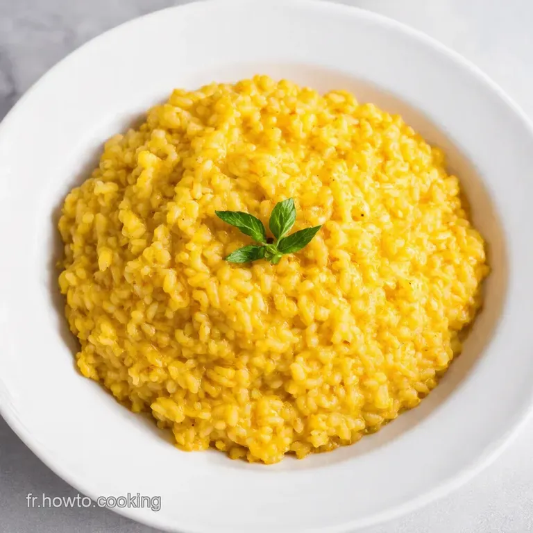 Risotto alla Milanese Le Classique Revisité