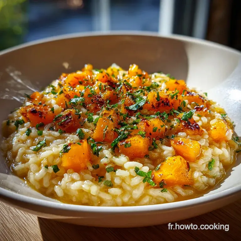 Risotto Butternut Recette