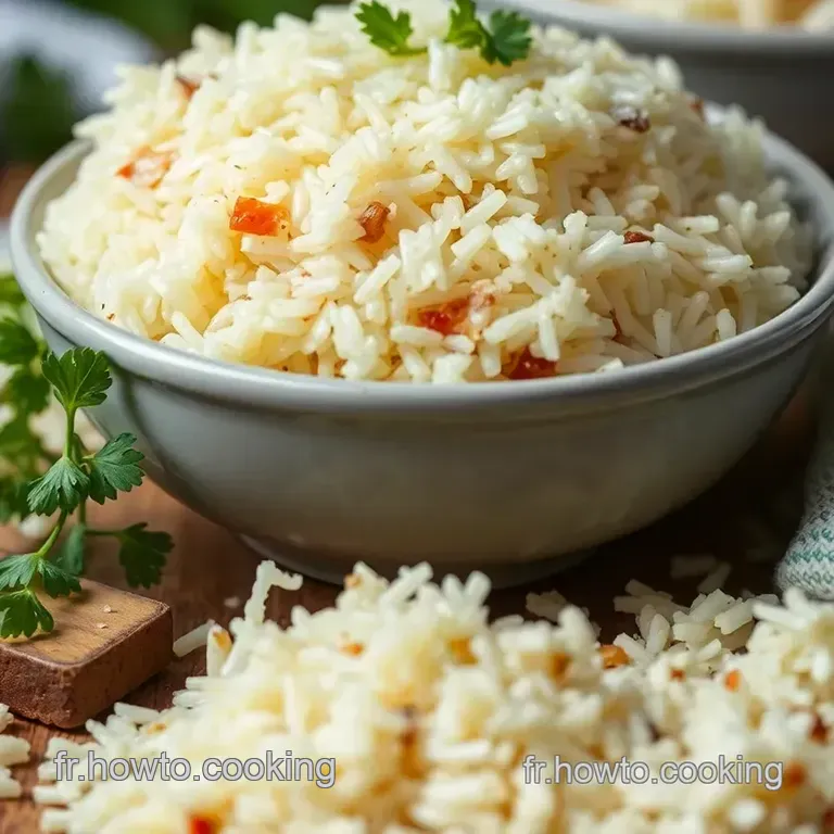 Riz Basmati Parfait & Pilaf Simple presentation