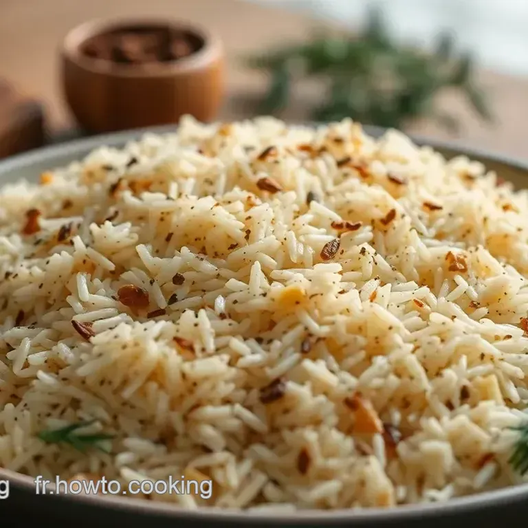 Riz Pilaf Parfum&eacute; aux &Eacute;pices M&eacute;diterran&eacute;ennes