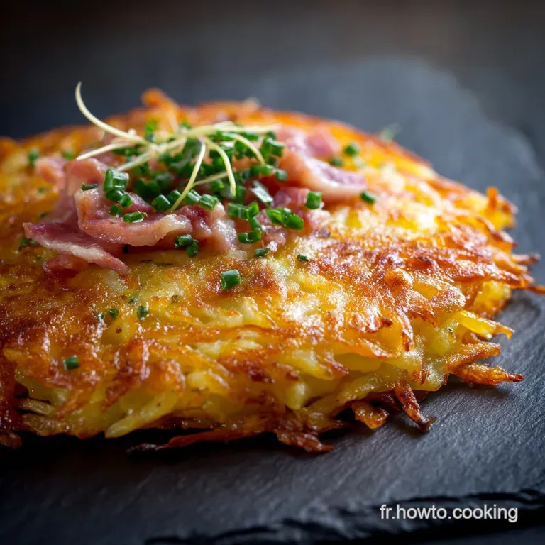 Röstis de Pommes de Terre aux Lardons Fumés Incontournables
