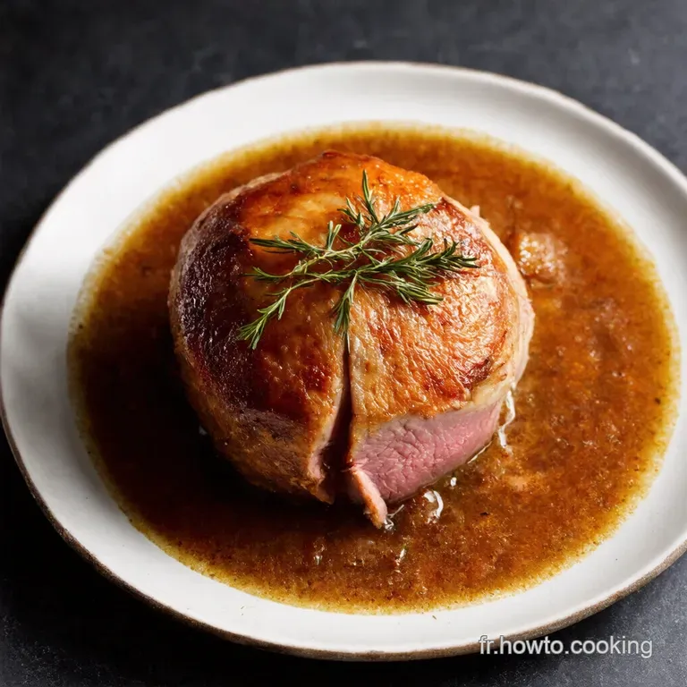 Rouelle de Porc Confite au Cidre Le Plat Normand Ultime
