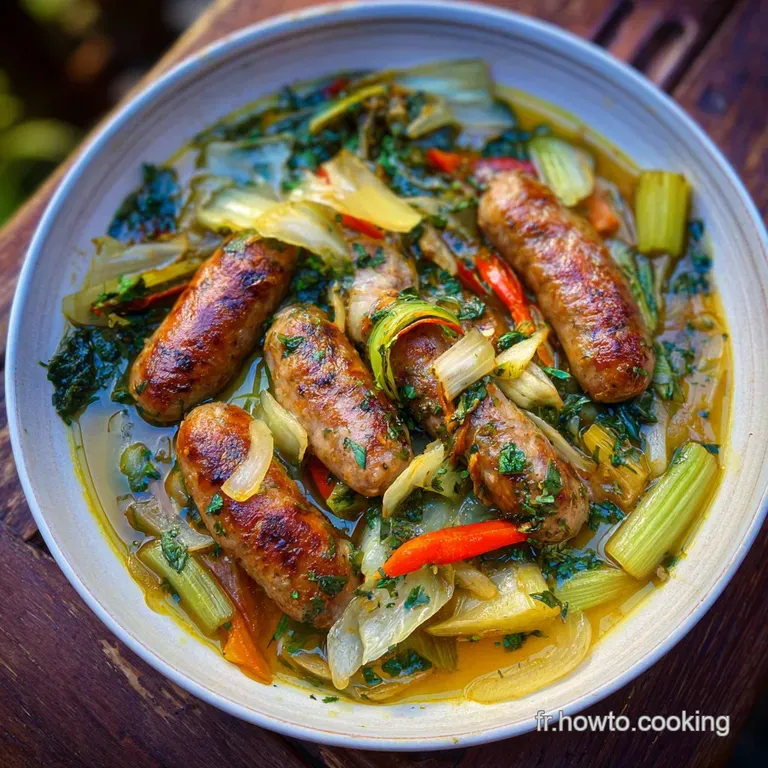 Rougail Saucisses R&eacute;unionnais Recette Traditionnelle