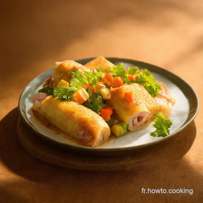 Rouleau de Printemps Recette Facile Un Voyage Vietnamien