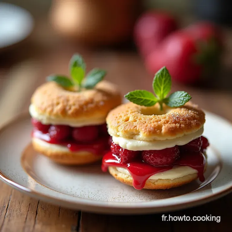 Sabl&eacute;s Fondants Framboisefraise Le Go&ucirc;ter Parfait presentation