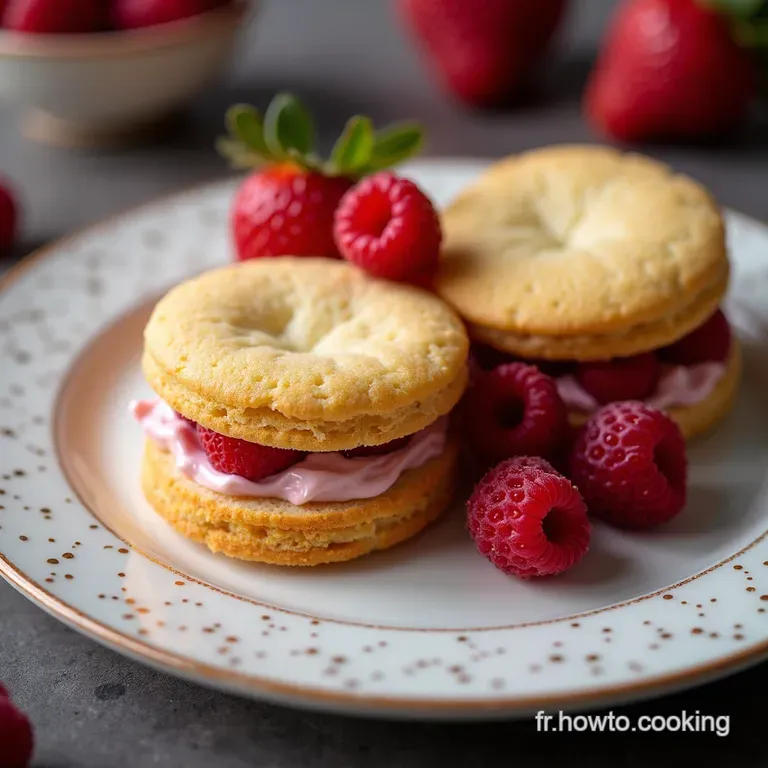 Sabl&eacute;s Fondants FramboiseFraise Le Go&ucirc;ter Parfait